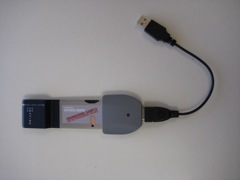 MicroU2E-MV USB 2.0 to USB Mode ExpressCard 34|54 Multi-Voltage Host Adapter